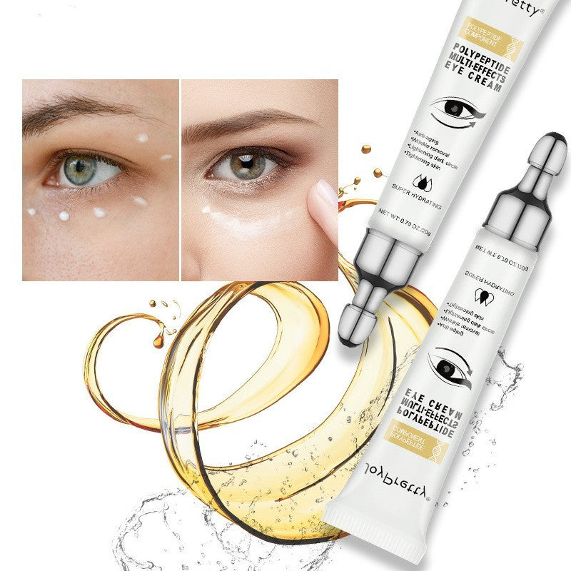 “RadiantGaze Peptide Eye Cream — Erase Dark Circles, Restore Youth”