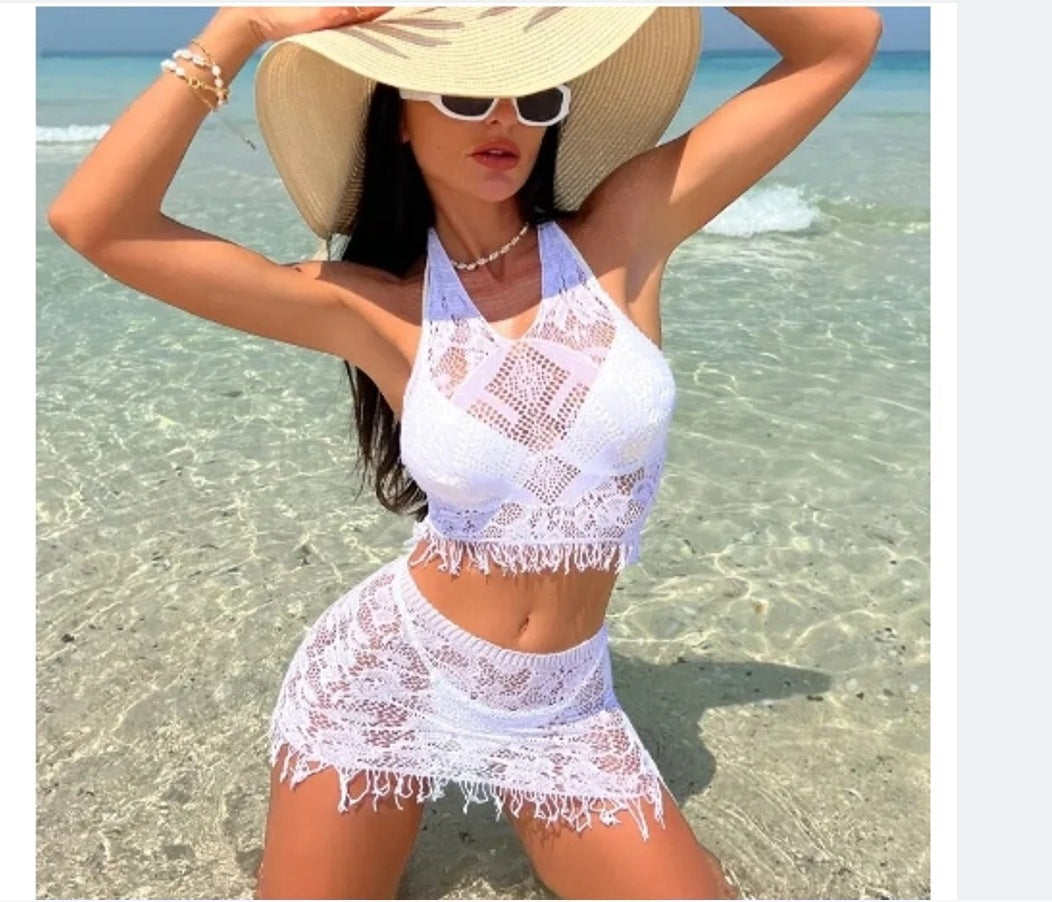 Lace Bikini Swimsuit Two-piece
