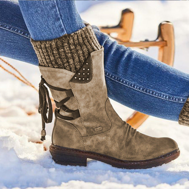 Trendy Snow Boots for Women – Mid-Calf & Weather-Ready