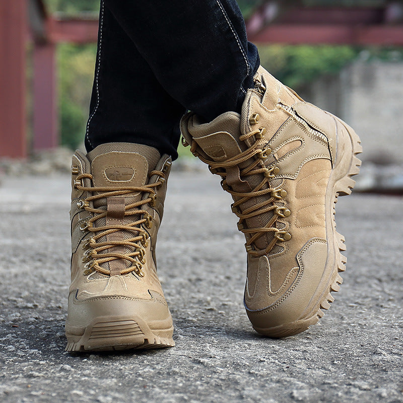 Rugged Strength Meets Comfort — Tactical Desert Boots