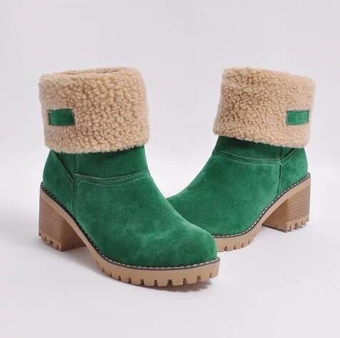Mid-Calf Women’s Winter Boots – Perfect for Cold Weather