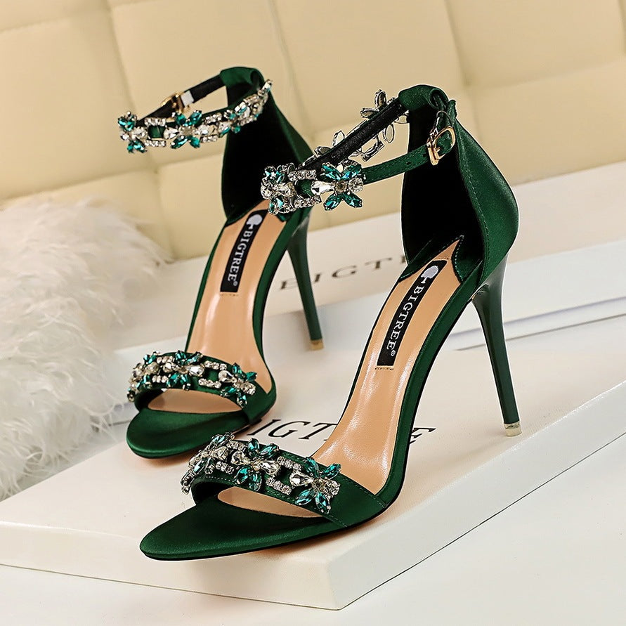 Stiletto high heels