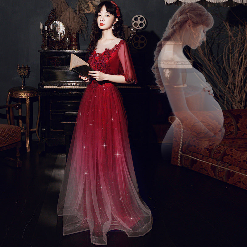 Elegant Black French Dinner Dresses