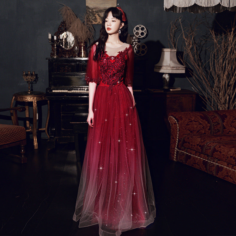 Elegant Black French Dinner Dresses