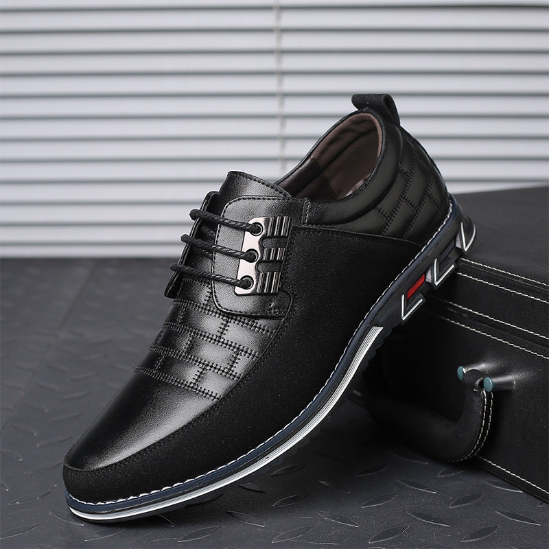 Casual Leather Men's British Shoes