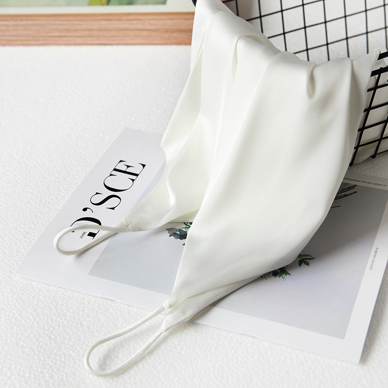 Explosive Summer Imitation Silk Camisole Bottoming Silk V-Neck Halter Sleeveless Camisole