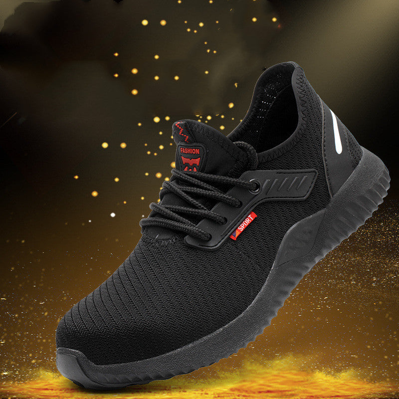 “AirGuard Breathable Safety Shoes – Anti-Smash Work Boots”