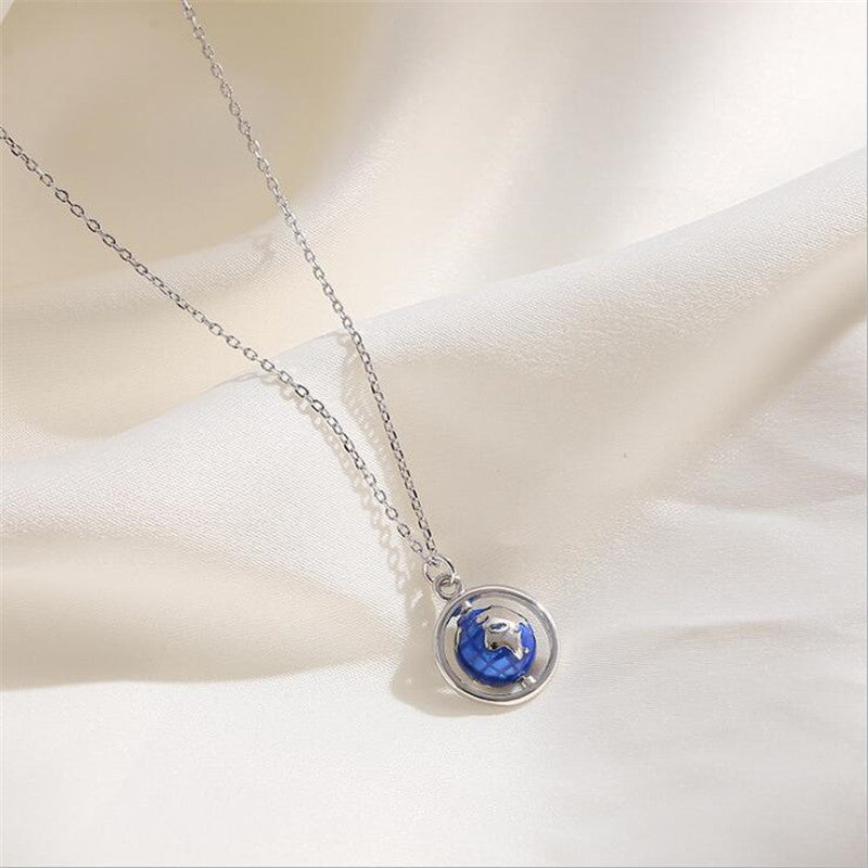Beautiful Earth-Inspired Necklace in 925 Sterling Silver