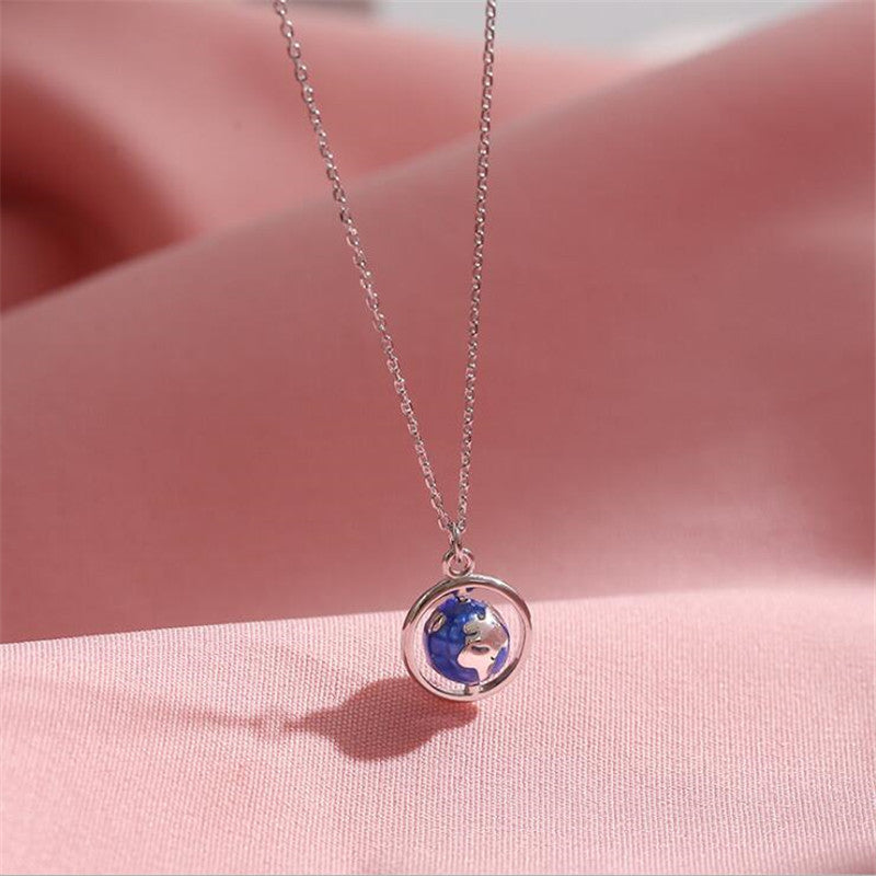 Beautiful Earth-Inspired Necklace in 925 Sterling Silver