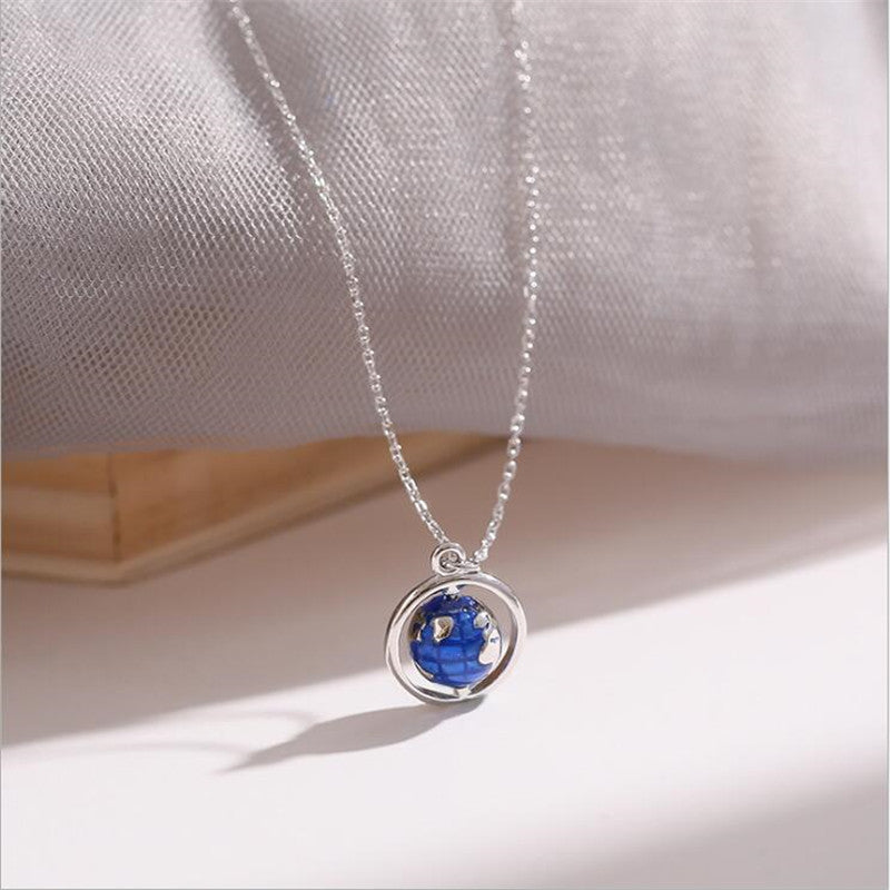 Beautiful Earth-Inspired Necklace in 925 Sterling Silver