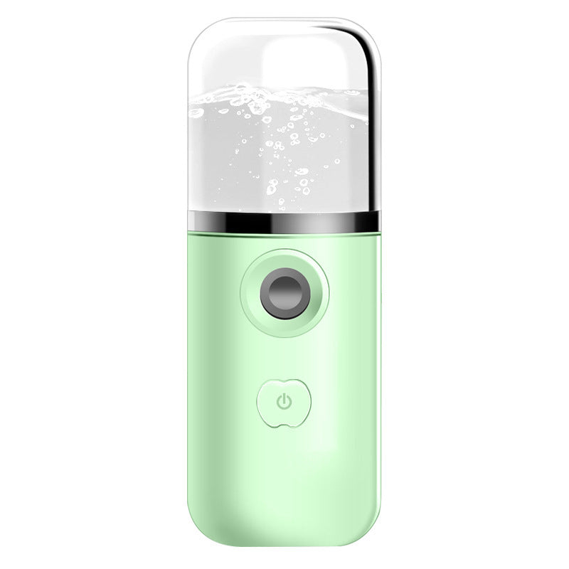 “HydraCloud Mini Facial Mist Device — Cool, Renew & Radiate”
