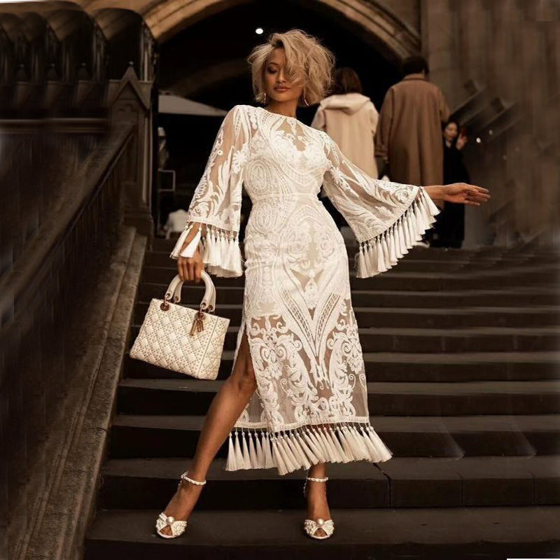 Graceful Lace Tassel Dresses for Every Occasion