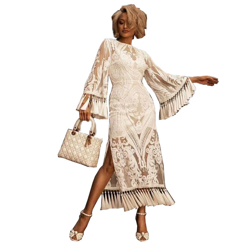 Graceful Lace Tassel Dresses for Every Occasion