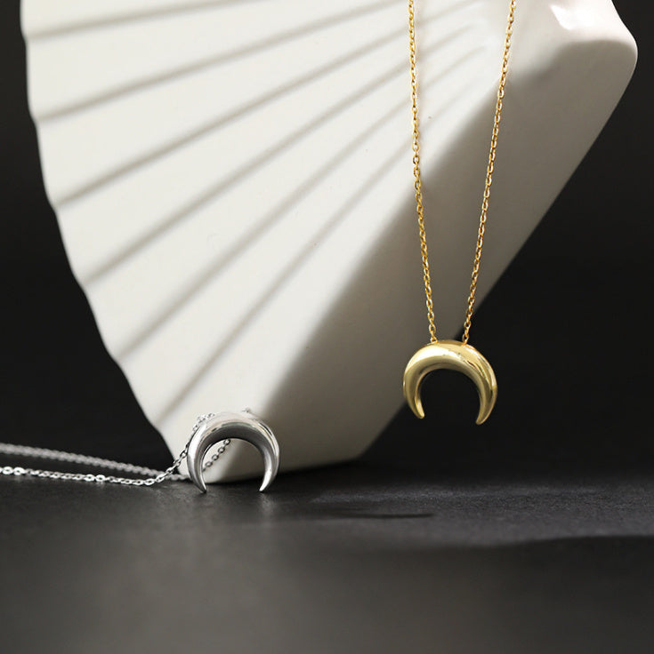 The Luna Necklace – 925 Sterling Silver Korean Design