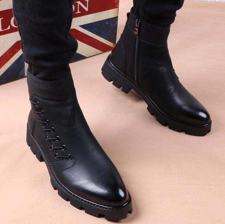 Trendy Ankle Martin Motorcycle Boots for Women