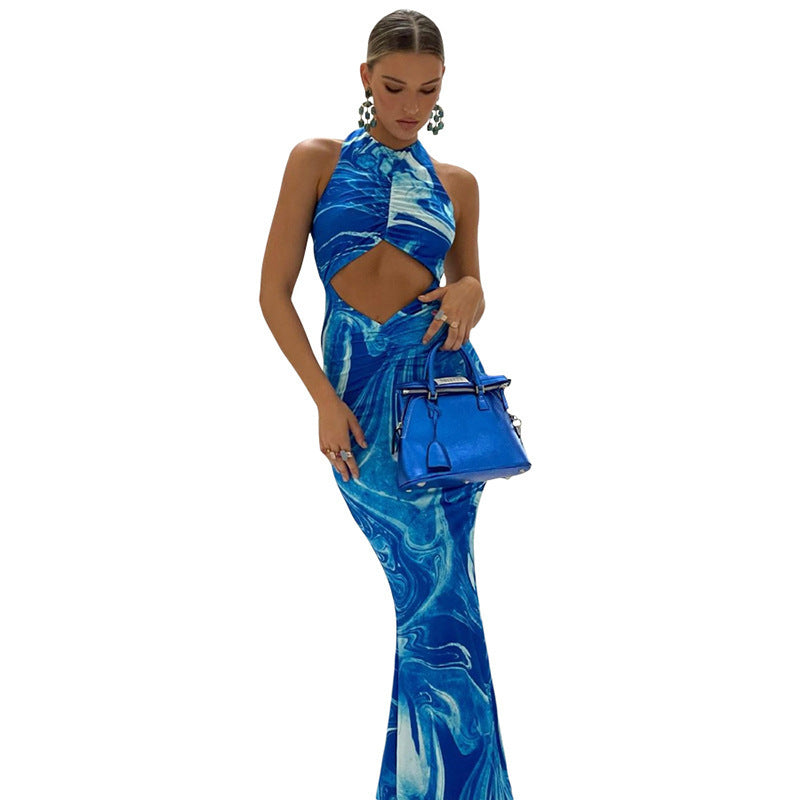 Hollow Off Shoulder Backless dress