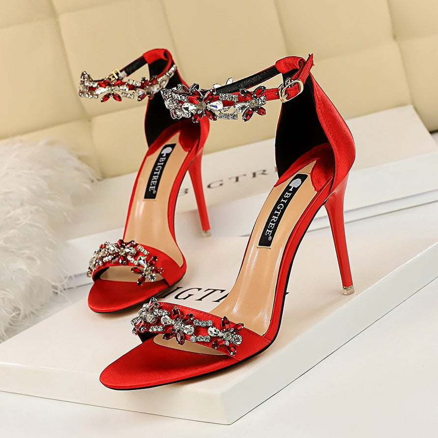 Stiletto high heels