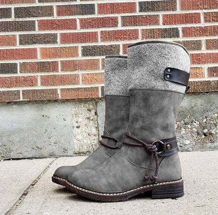 Insulated Cotton Snow Boots for Cold Weather