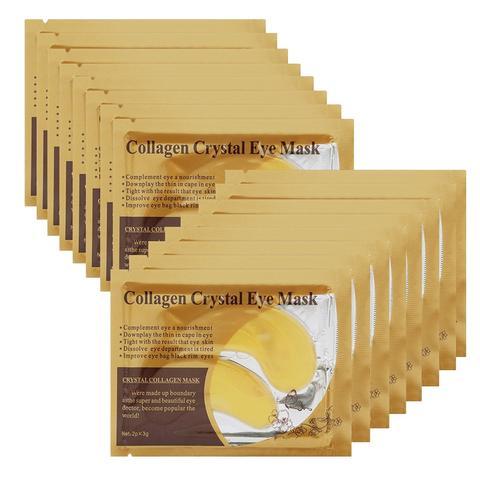 “GoldGlow Collagen Crystal Eye Patches — Luxurious Anti-Aging Under-Eye Care”