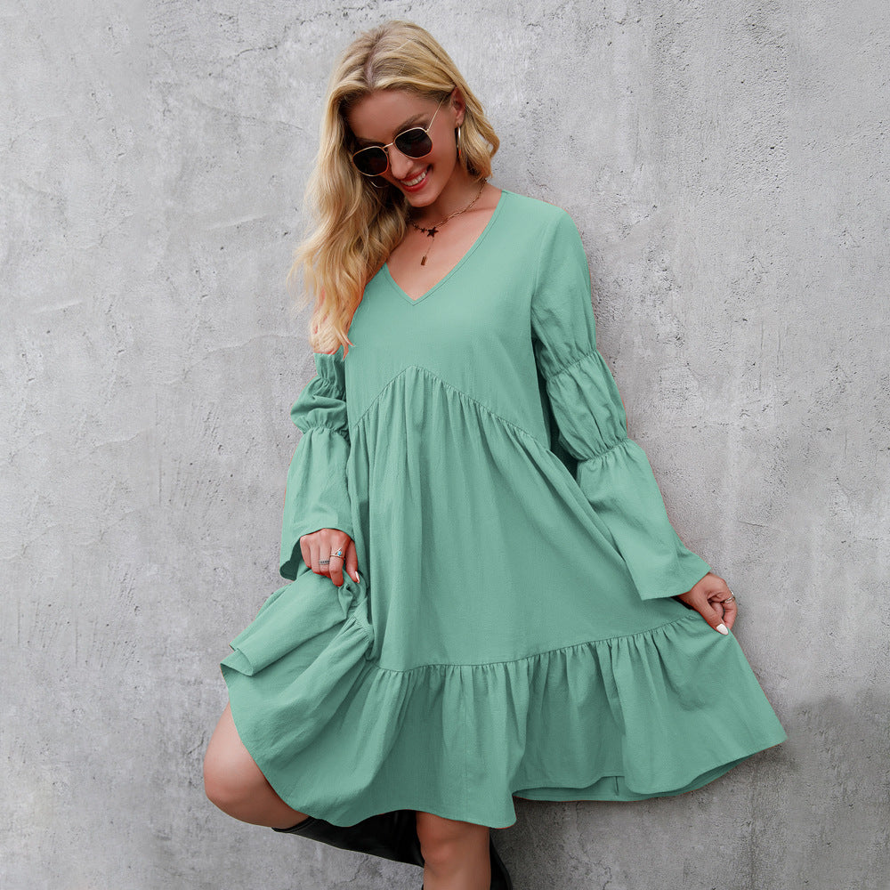 Long Sleeves Women's Dress