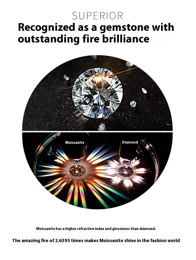 Sterling Silver Moissanite Bracelet