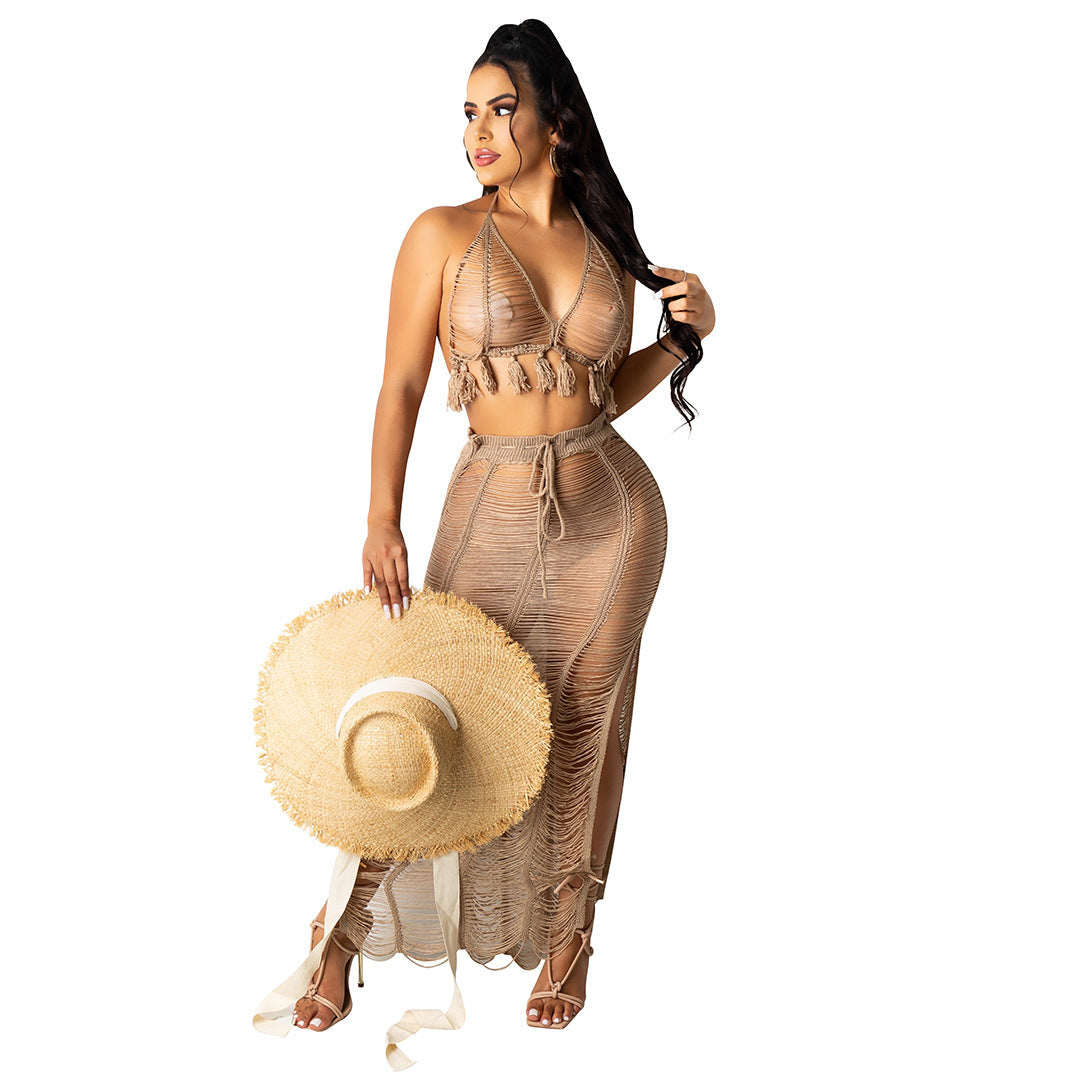 Sexy Knitted Suit Swimsuit