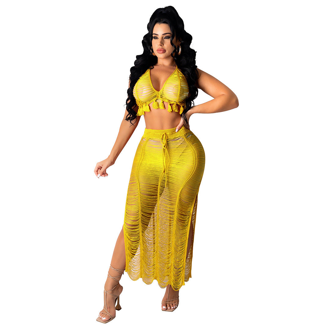 Sexy Knitted Suit Swimsuit