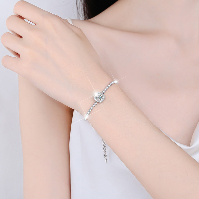 Starry Moissanite Bracelet