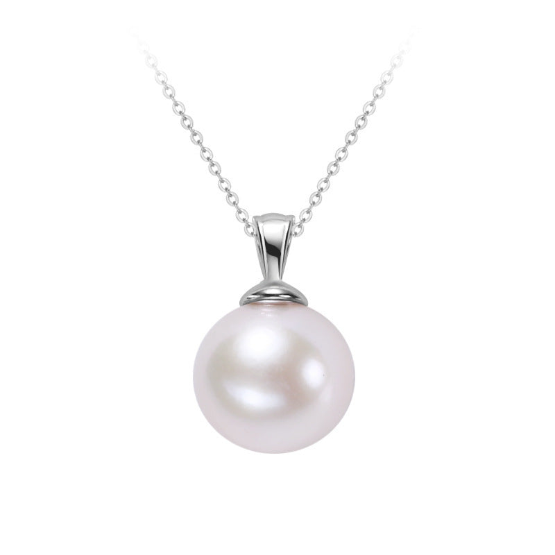 Silver Freshwater Pearl Necklace