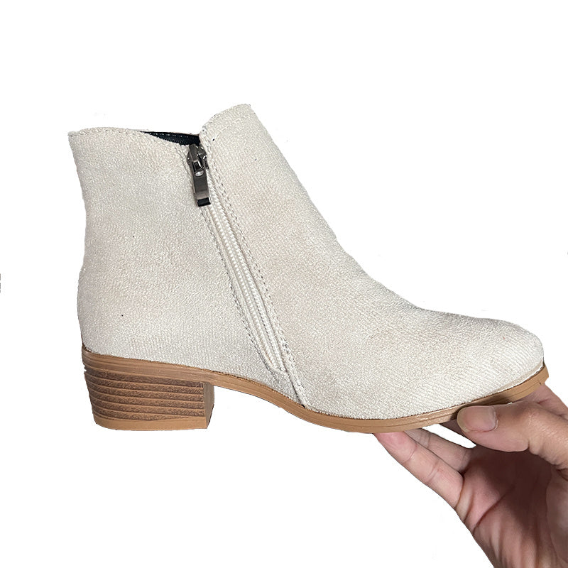 Sleek & Simple: Women’s Side Zipper Ankle Boots