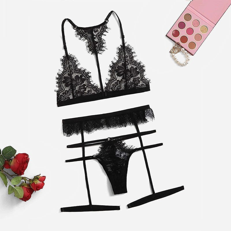 Sexy Erotic Lingerie Lace Mesh Sling Erotic Pajamas