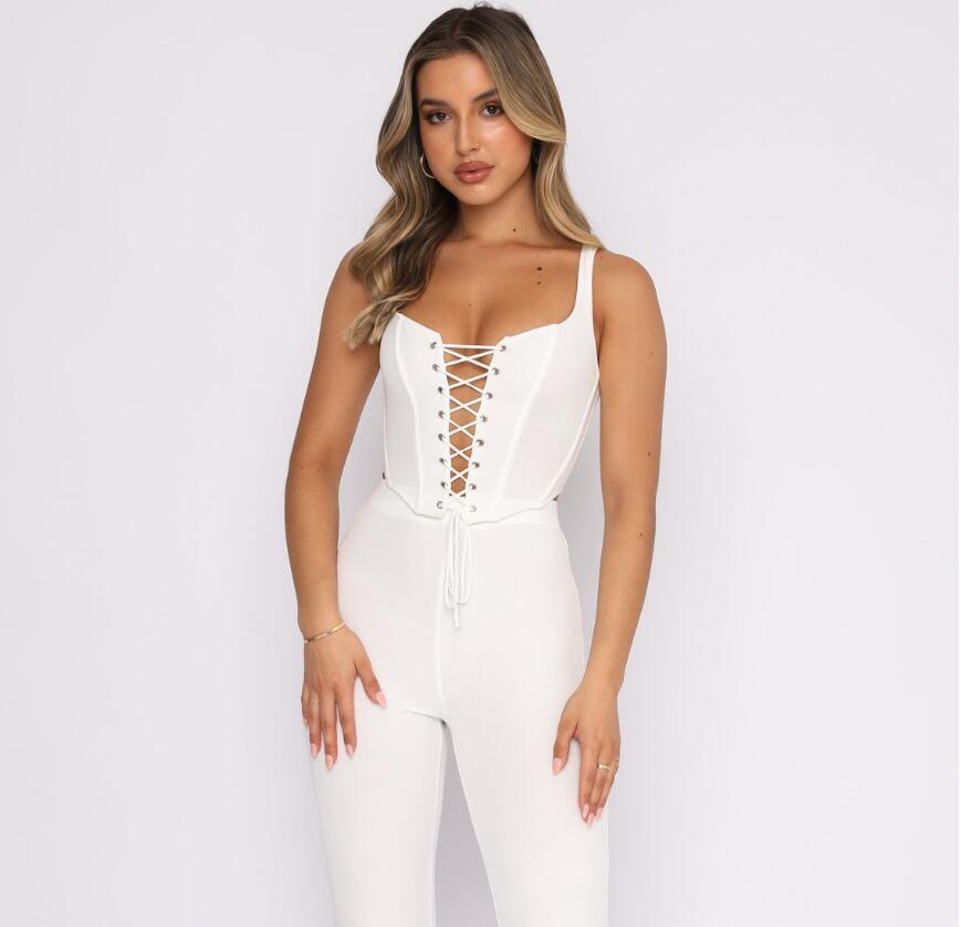 Chest Straps Temperament Sexy Fashion Strappy Vest