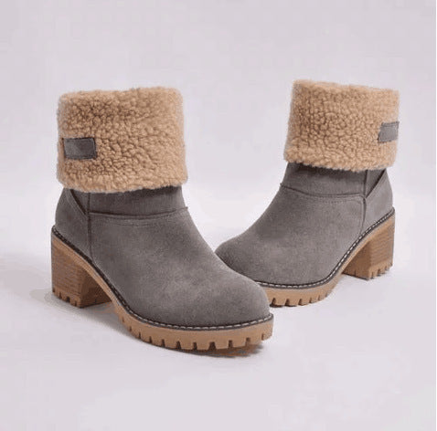 Mid-Calf Women’s Winter Boots – Perfect for Cold Weather