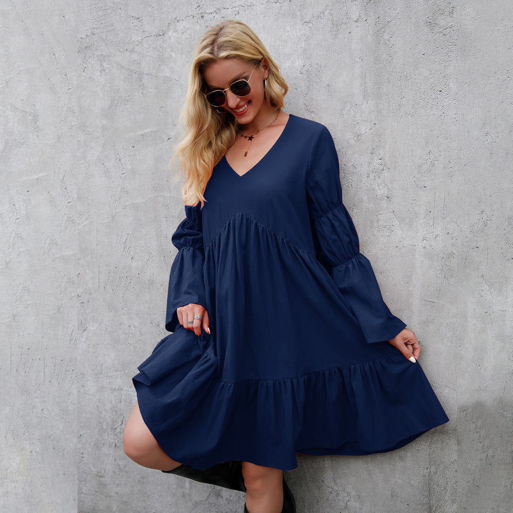 Long Sleeves Women's Dress