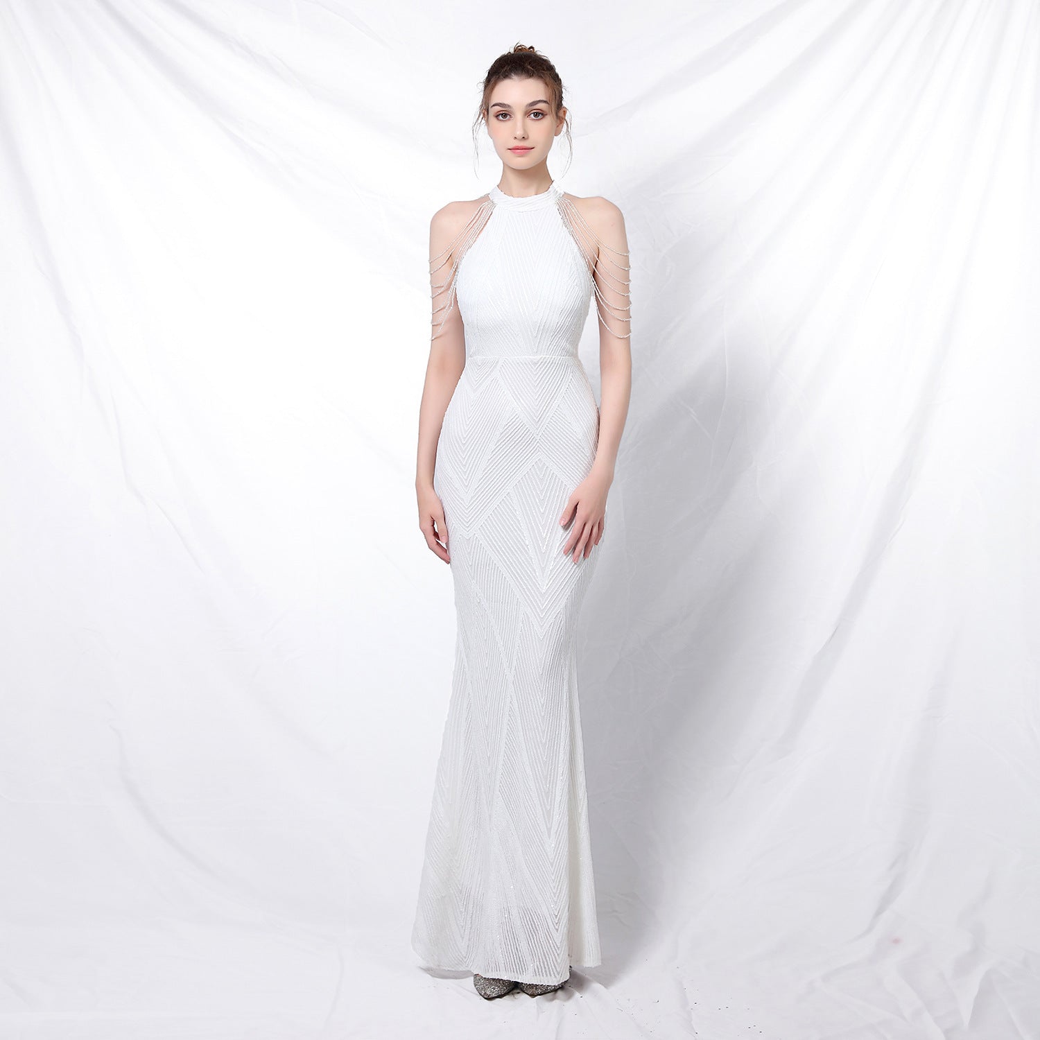 Backless Evening Dress