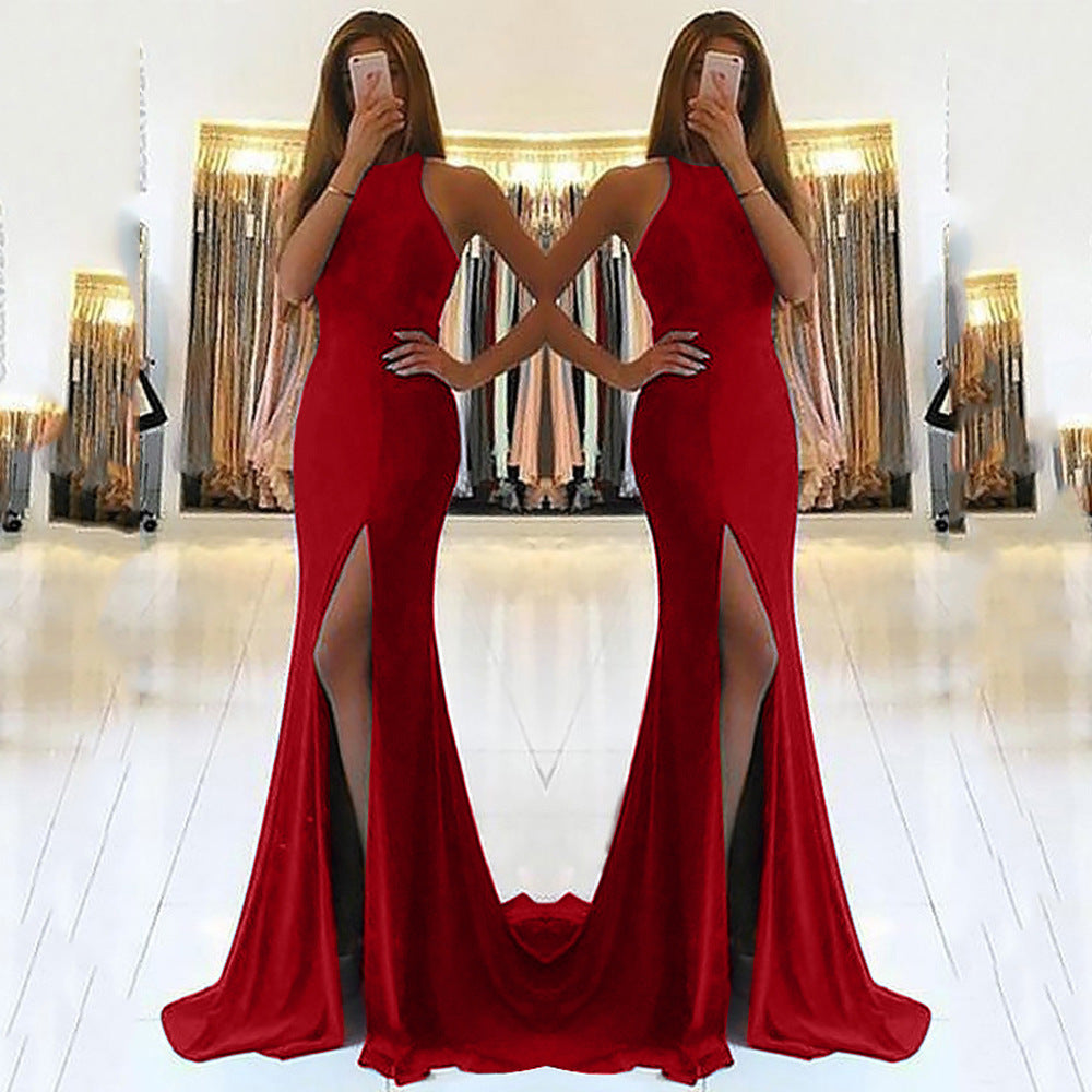 Glamorous Long Evening Gown — Perfect for Parties & Events