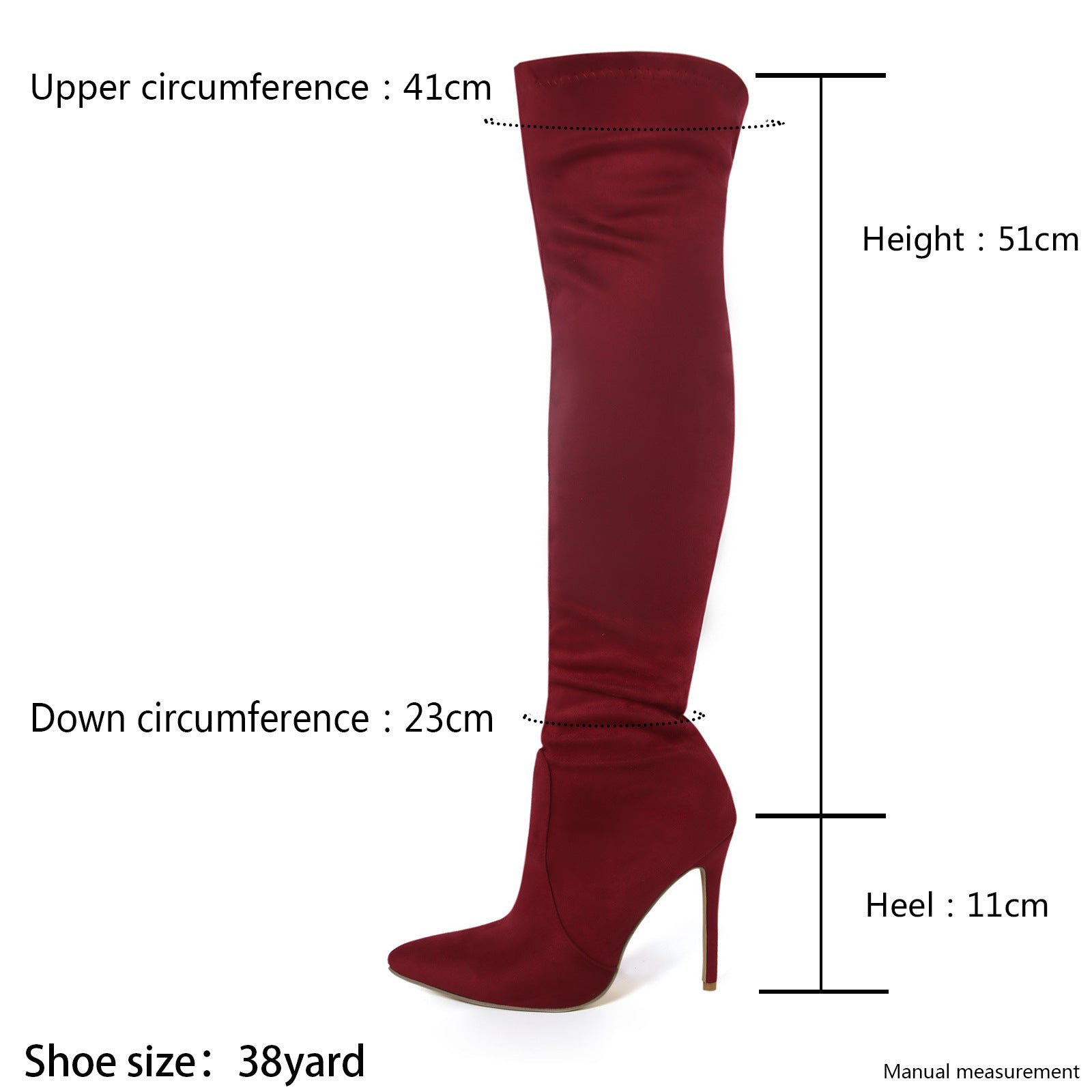 Velvet Stretch Boots