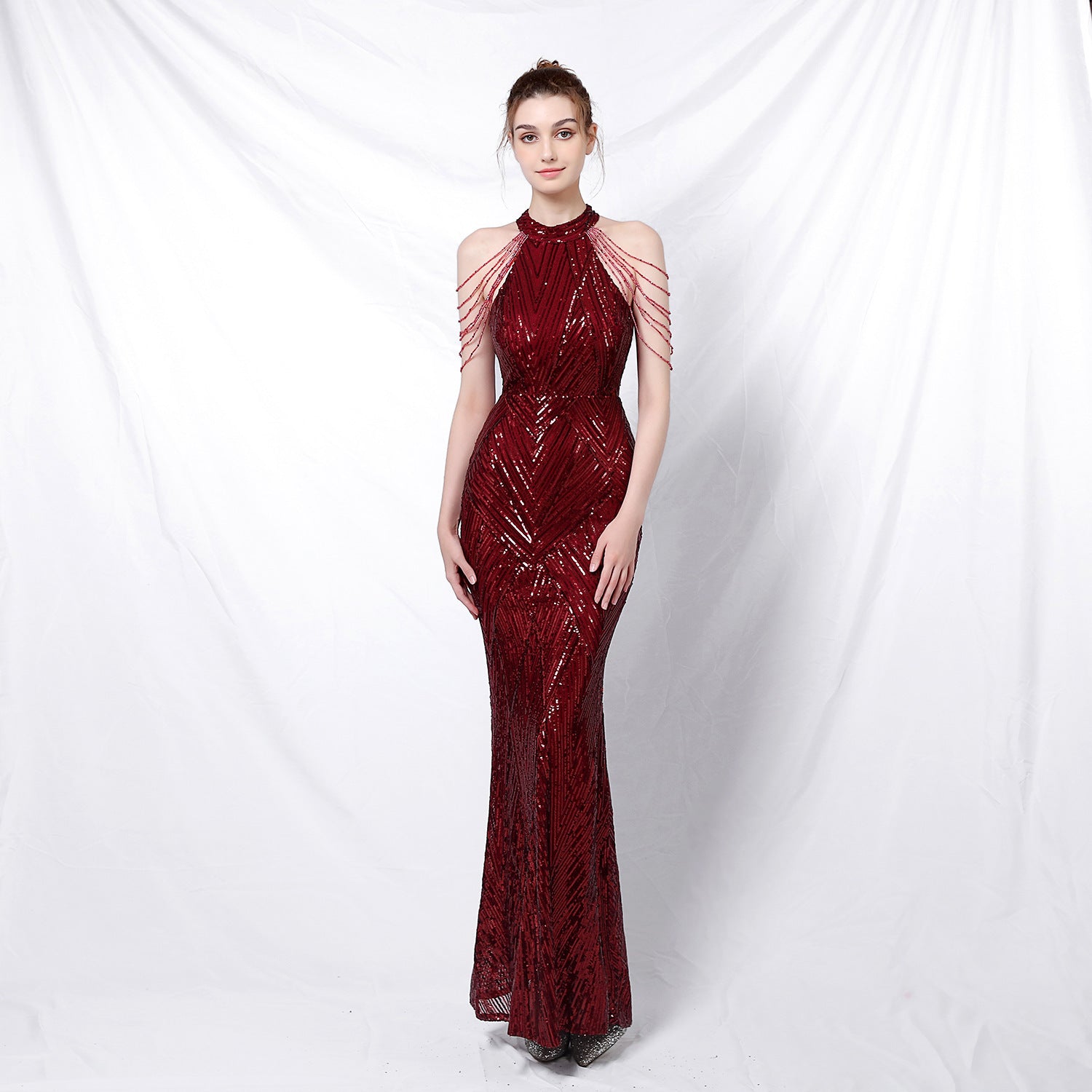 Backless Evening Dress