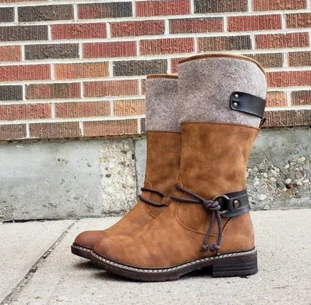 Insulated Cotton Snow Boots for Cold Weather