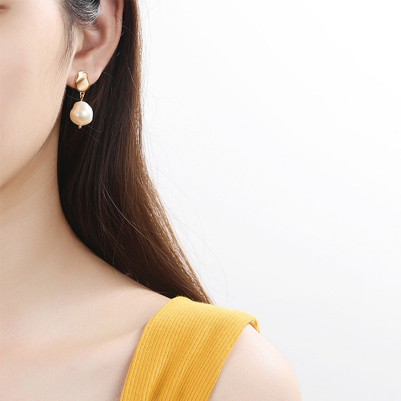 Baroque Pearl Earings