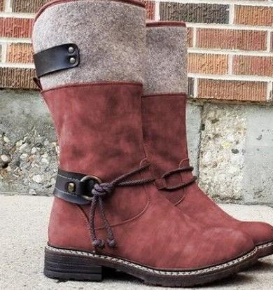 Insulated Cotton Snow Boots for Cold Weather