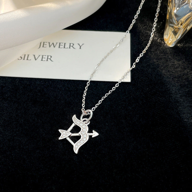Women’s Zodiac Constellation Necklace in Genuine 925 Sterling Silver