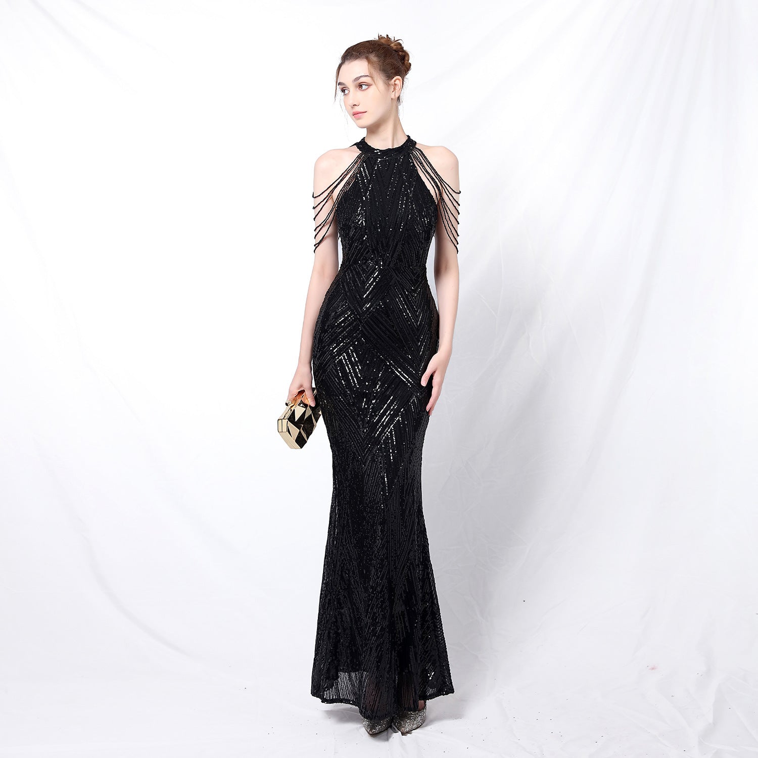 Backless Evening Dress