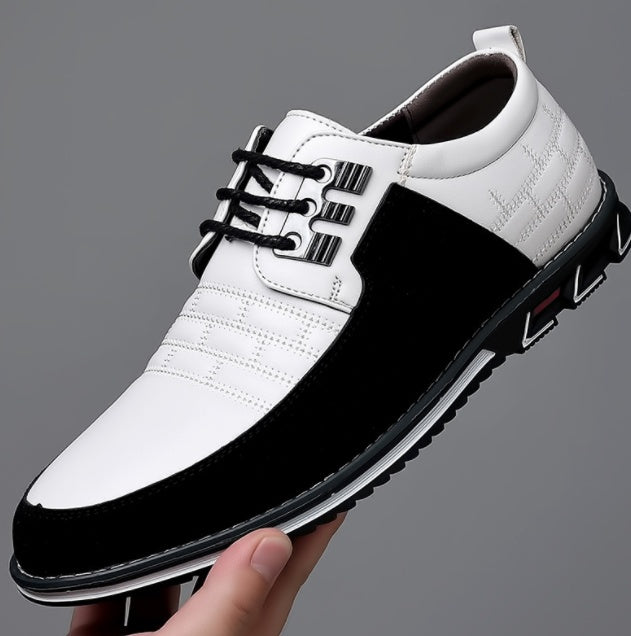 Casual Leather Men's British Shoes
