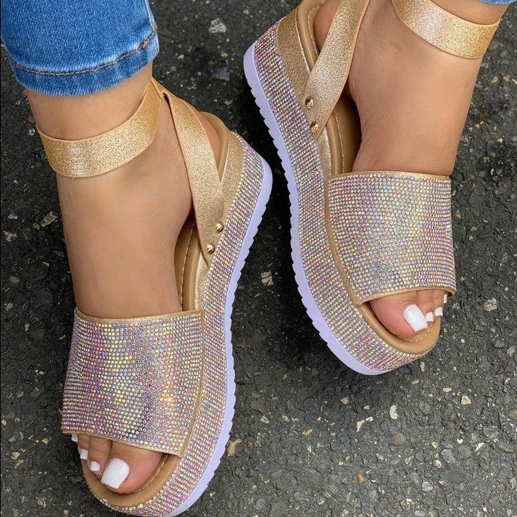 Rhinestone Sandals
