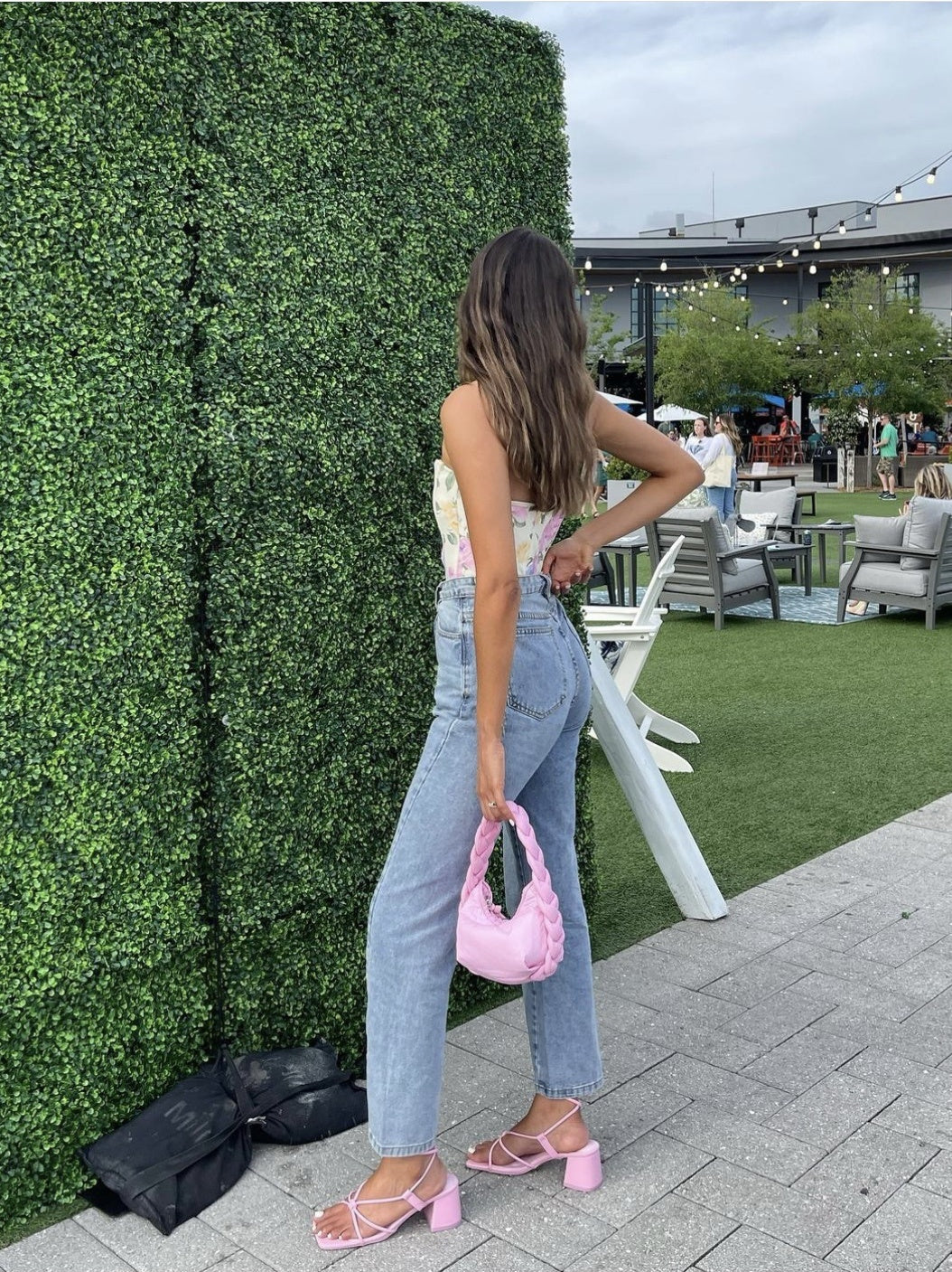 French Top Short Printed Corset