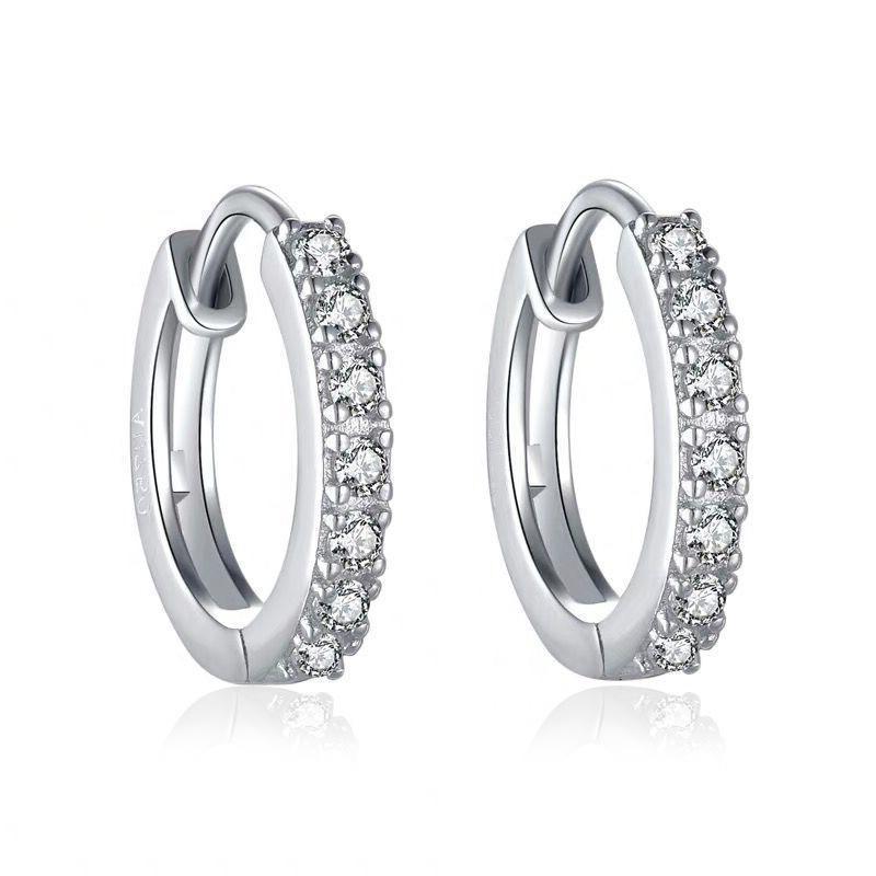 Stud Hoop Earrings