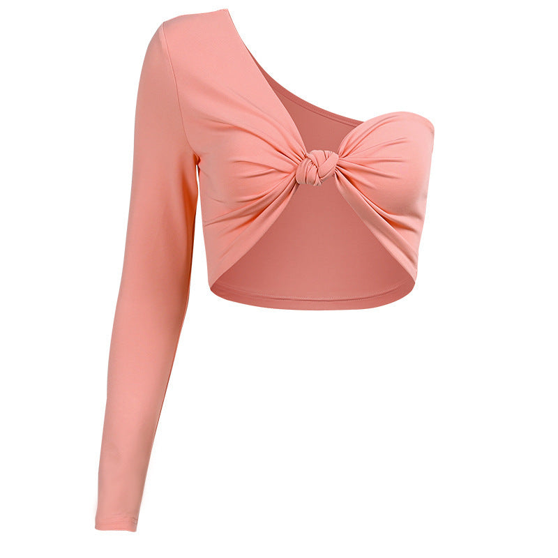 Women's Summer Off Shoulder Vest Twisted Top