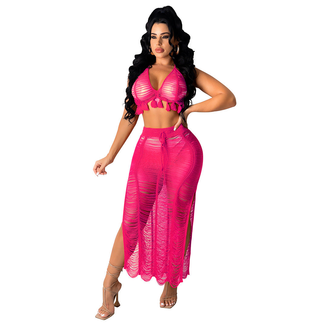 Sexy Knitted Suit Swimsuit