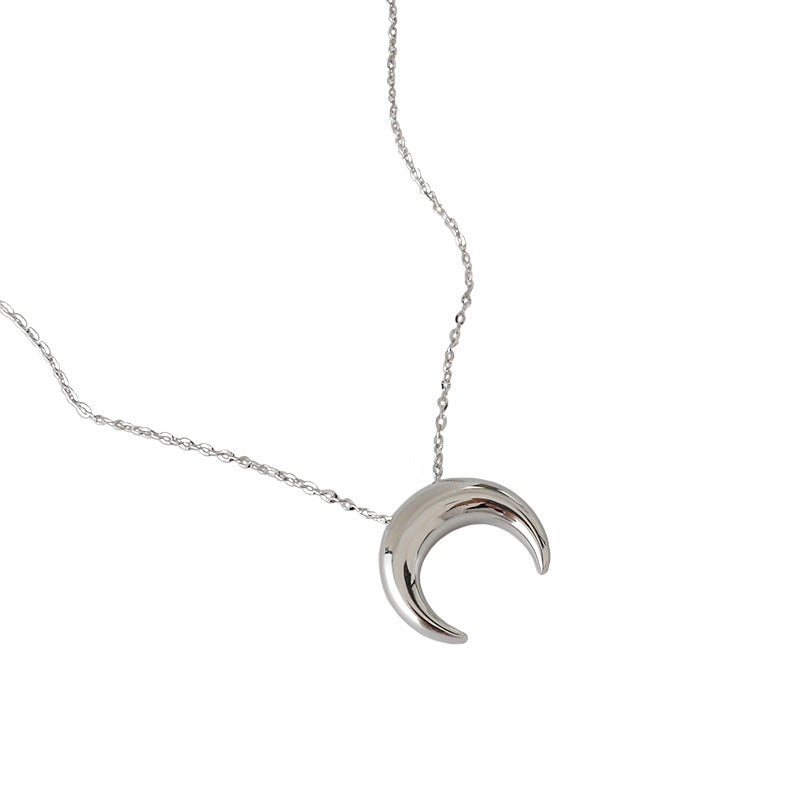 The Luna Necklace – 925 Sterling Silver Korean Design